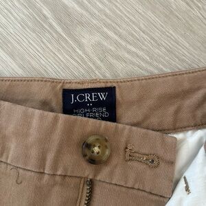J.Crew High Rise Girlfriend chino